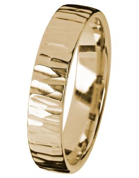 Kohinoor Duetto Gold Wood 5 mm keltakultasormus 003-804