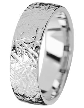 Kohinoor Duetto Gold Ice 7 mm valkokultasormus 003-815V