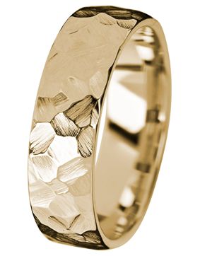 Kohinoor Duetto Gold Rock 7 mm keltakultasormus 003-817