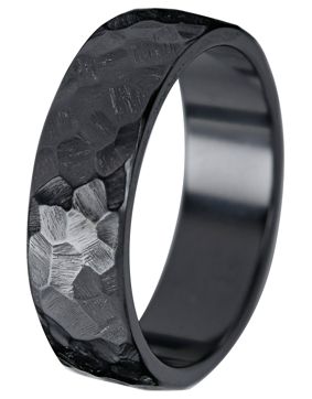 Kohinoor Duetto Black Rock 7 mm zirkoniumsormus 006-817