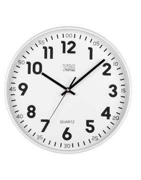 Justaminute seinäkello valkoinen 00720YB