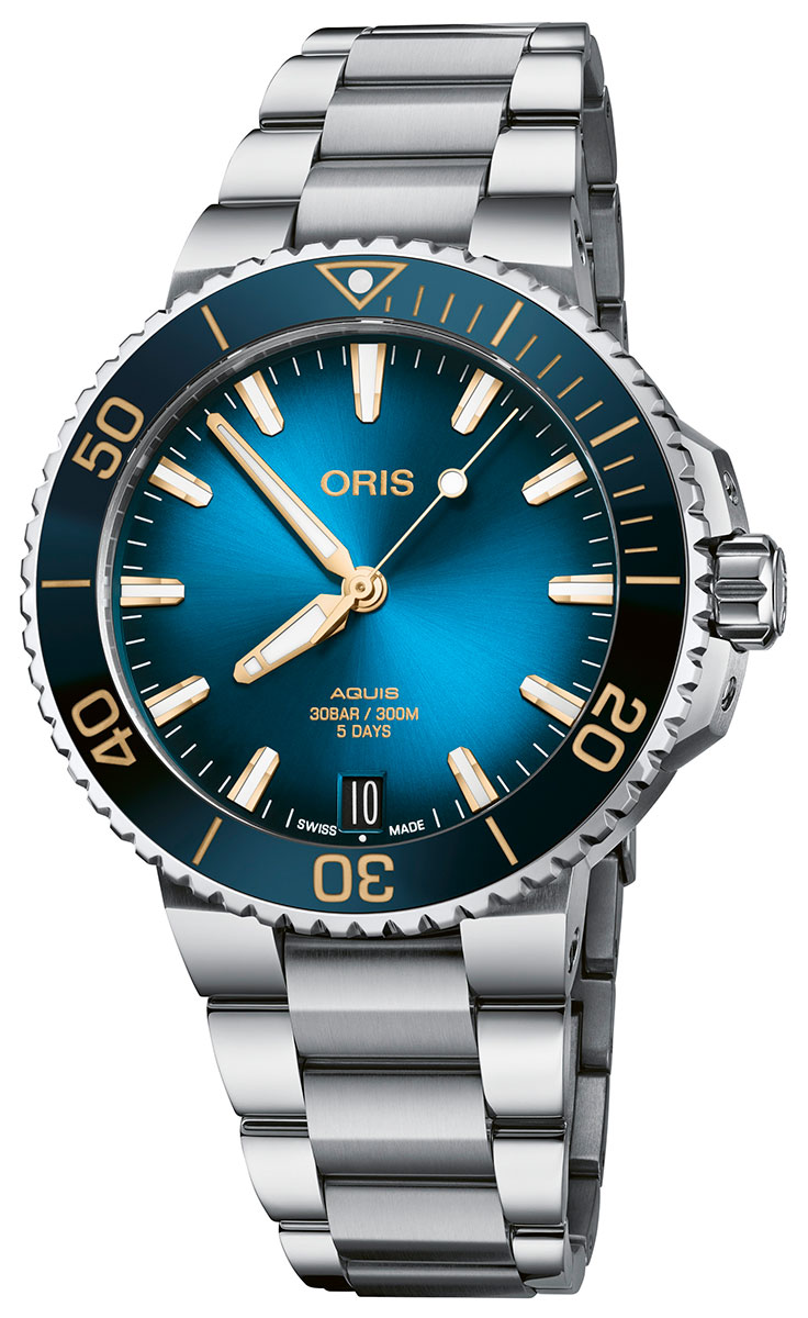 Oris Aquis Date Cal. 400  41.5 mm 01 400 7769 4125-07 8 22 09PEB