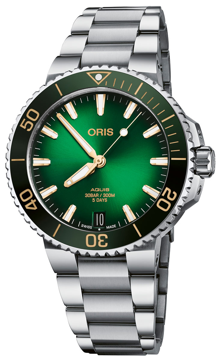 Oris Aquis Date Cal. 400  41.5 mm 01 400 7769 4127-07 8 22 09PEB