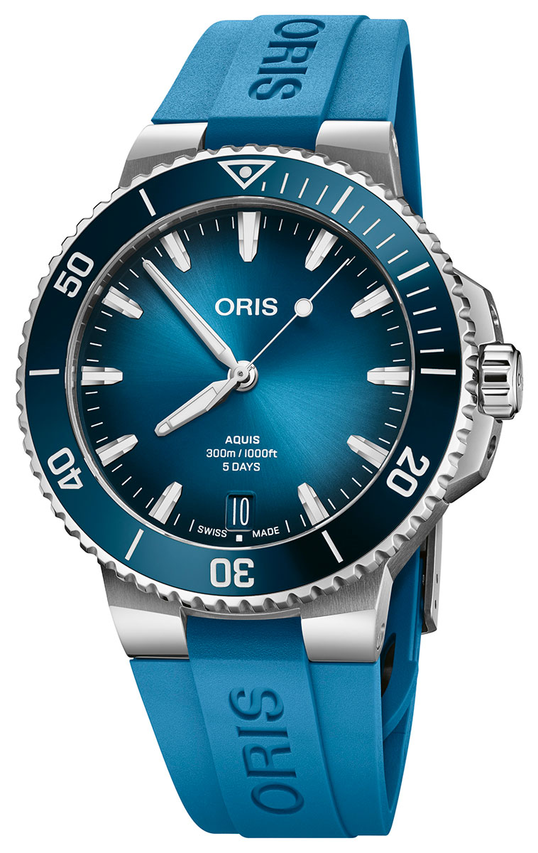 Oris Aquis Date Calibre 400 43.50 mm Blue 01 400 7790 4135-07 4 23 45EB