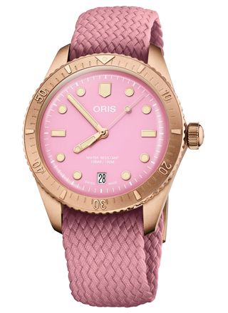Oris Divers Sixty-Five Bronze Cotton Candy Edition 01 733 7771 3158-07 3 19 04BR