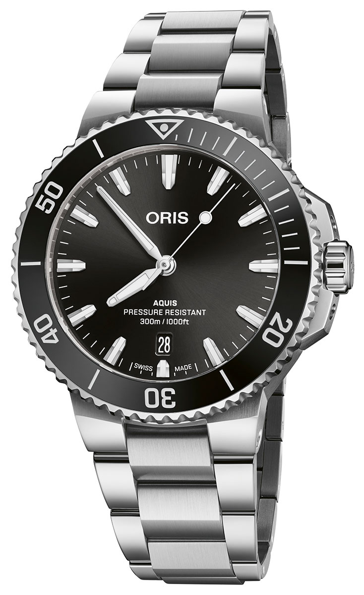 Oris Aquis Date 41.50 mm Black 01 733 7787 4154-07 8 22 04PEB