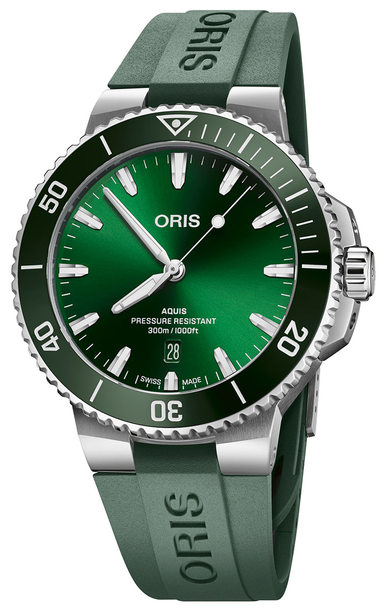 Oris Aquis Date 43.50 mm Green 01 733 7789 4157-07 4 23 37FC