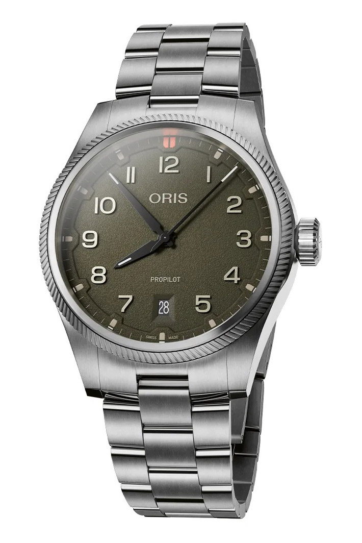 Oris ProPilot Date Moss 01 733 7805 4167-07 8 20 04LC