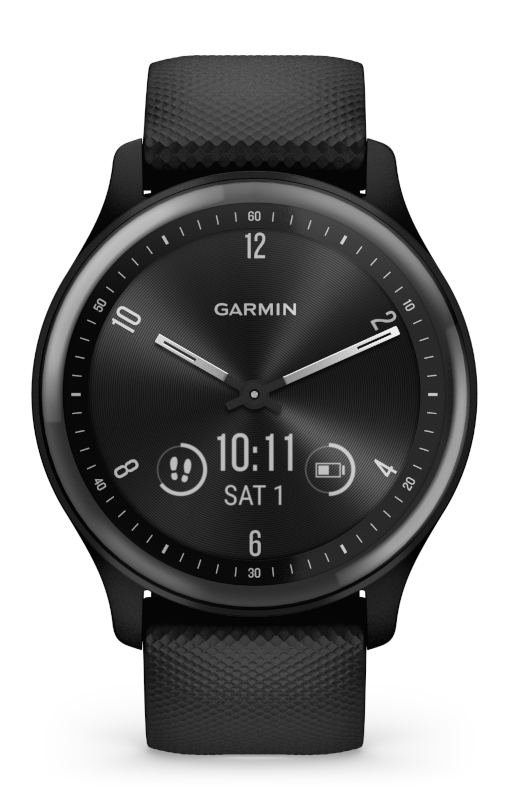 GARMIN VIVOMOVE 3 ブラック Amazon.com: Garmin vivomove Sport, Hybrid Smartwatch, Health