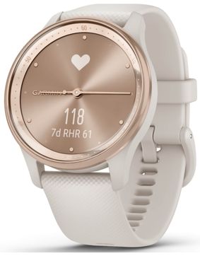 Garmin Vivomove Trend hybridiälykello 010-02665-01 Ivory Peach