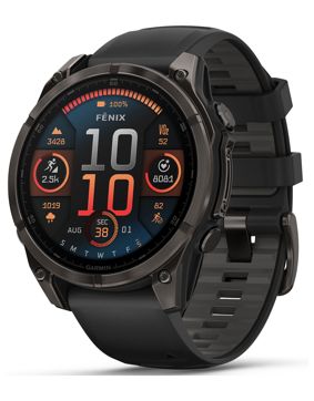 Garmin Fenix 8 47mm Amoled Sapphire Carbon Gray DLC Titanium-Black 010-02904-21