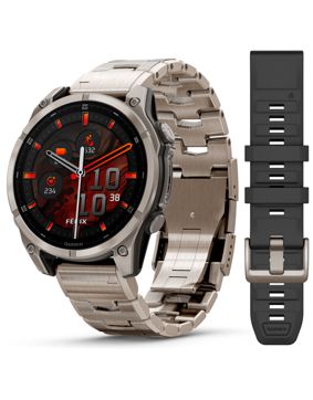 Garmin Fenix 8 47mm Amoled Sapphire Titanium with Titanium band 010-02904-40