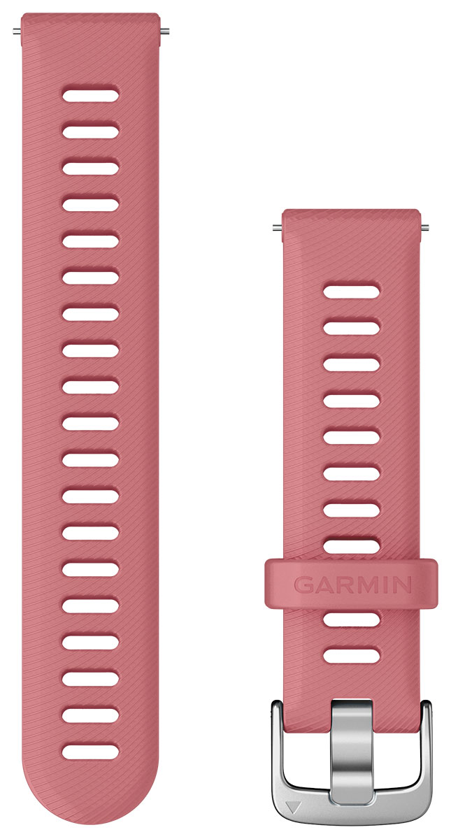 Garmin Quick Release silikoniranneke 18 mm pinkki 010-11251-3H