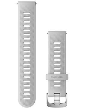 Garmin Quick Release silikoniranneke 20 mm valkoinen 010-11251-9Q