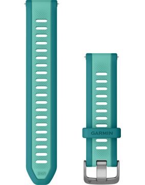 Garmin Quick Release silikoniranneke 20 mm turkoosi 010-11251-AJ