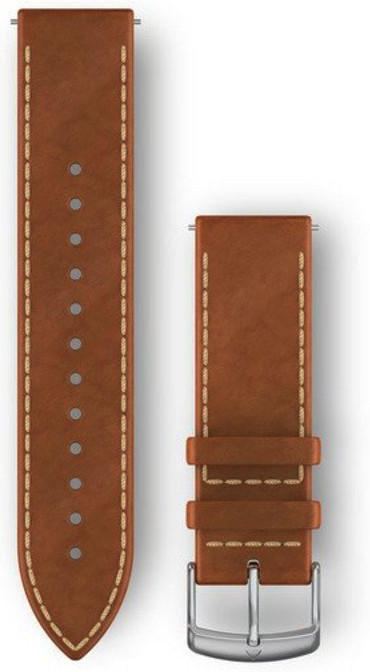 Garmin Vivomove HR nahkaranneke Tan 010-12691-0A