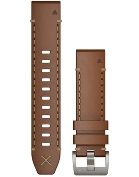 Garmin MARQ Quickfit 22mm nahkaranneke 010-12738-04