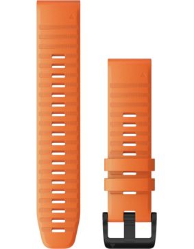 Garmin Quickfit 22mm oranssi silikoniranneke 010-12863-01