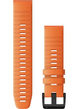 Garmin Quickfit 22mm oranssi silikoniranneke 010-12863-01