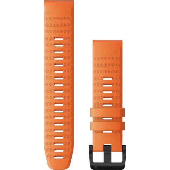 Garmin Quickfit 22mm oranssi silikoniranneke 010-12863-01