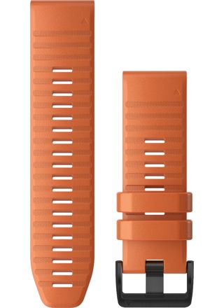 Garmin Quickfit 26mm oranssi silikoniranneke 010-12864-01
