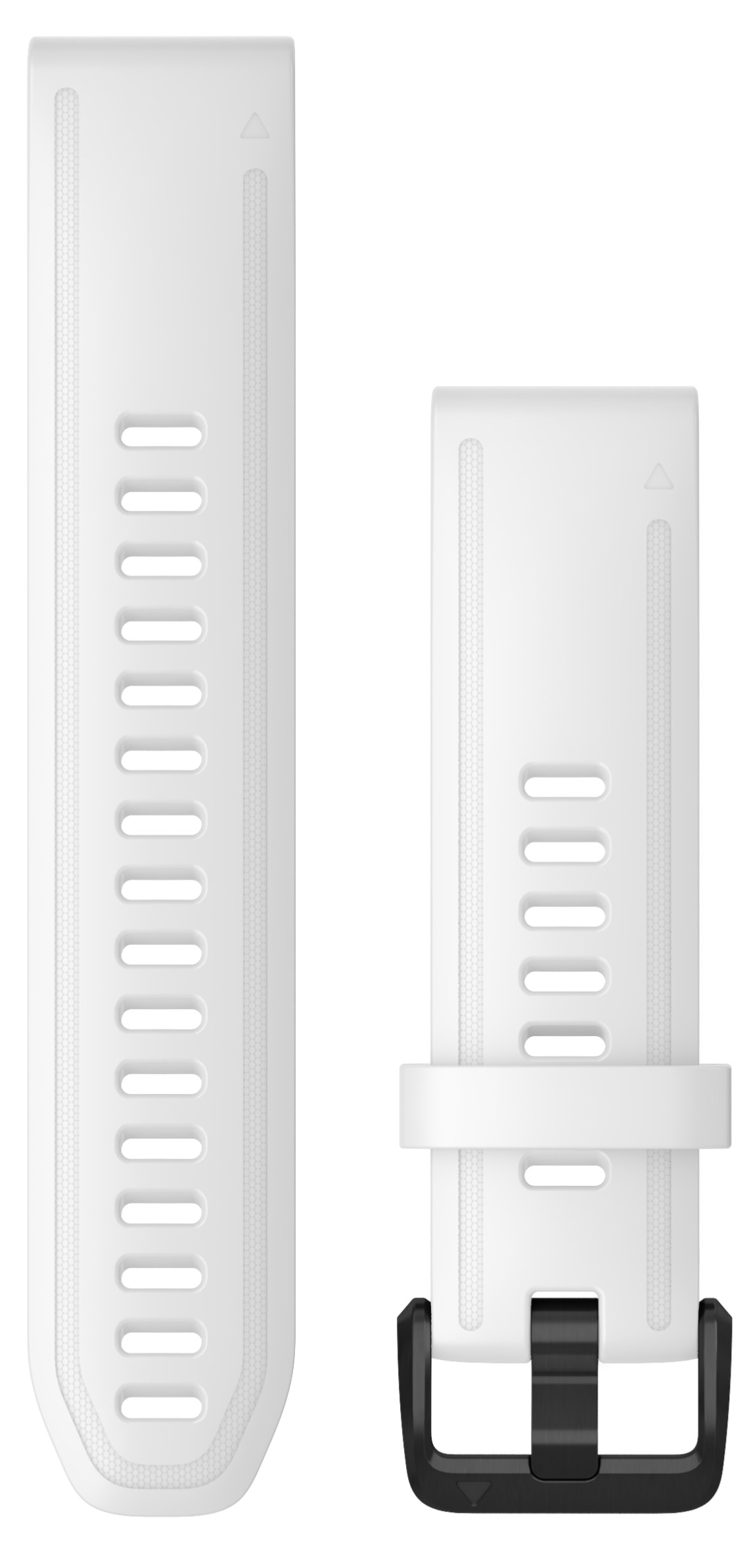 Garmin Fenix 6S Quickfit 20mm valkoinen silikoniranneke 010-12865-00