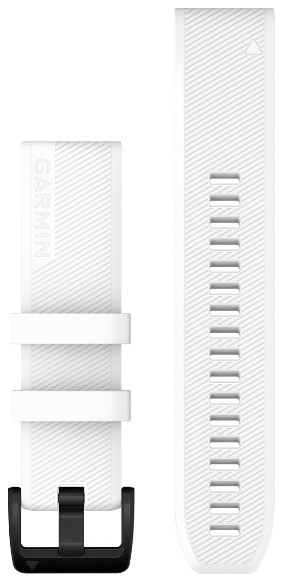 Garmin QuickFit 22 mm valkoinen silikoniranneke 010-12901-01