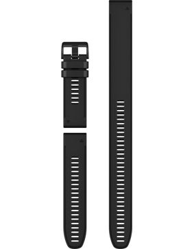 Garmin Quickfit 26 mm musta silikoniranneke 010-12907-00