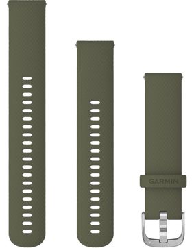 Garmin vihreä Quick release -silikoniranneke 20mm 010-12924-11