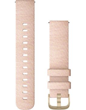 Garmin Vivomove Style vaaleanpunainen Quick release -nailonranneke 20mm 010-12924-12