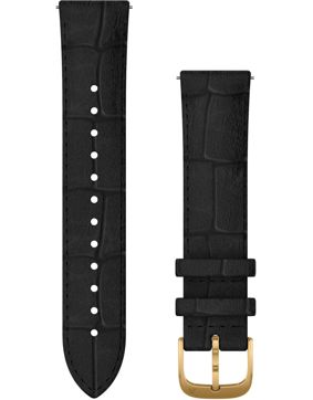 Garmin musta Quick release -nahkaranneke 20mm 010-12924-22