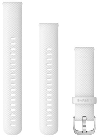 Garmin Quick Release silikoniranneke valkoinen 18 mm 010-12932-0B
