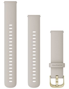Garmin Quick Release silikoniranneke beige 18 mm 010-12932-0D