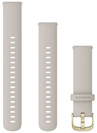 Garmin Quick Release silikoniranneke beige 18 mm 010-12932-0D