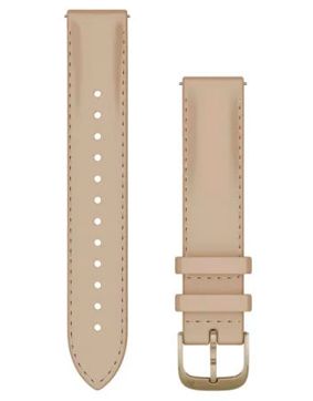 Garmin Quick Release nahkaranneke 18 mm vaalea hiekka 010-12932-60