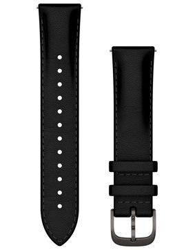 Garmin Quick Release nahkaranneke 20 mm musta 010-12932-62