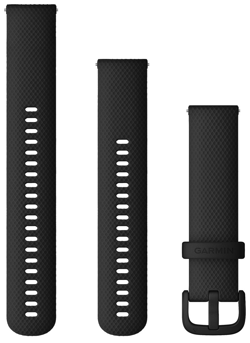 Garmin Quick Release silikoniranneke musta 20 mm 010-13021-03