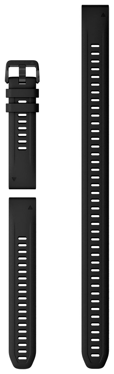 Garmin QuickFit 20 mm silikoniranneke musta sukellus 010-13028-00