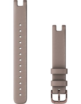 Garmin Lily harmaanlila nahkaranneke 010-13068-A0