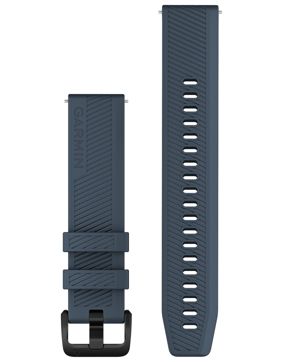 Garmin Quick Release silikoniranneke 20 mm tummansininen 010-13076-01