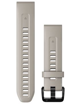 Garmin Quickfit 20 mm hiekanvärinen silikoniranneke 010-13102-04