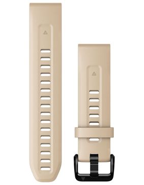 Garmin Quickfit 20 mm kalkkikiven värinen silikoniranneke 010-13102-08