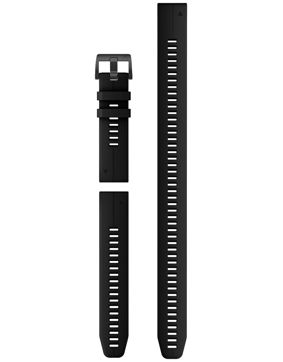 Garmin QuickFit 22 mm sukellusranneke musta silikoni 010-13113-02