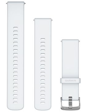 Garmin Venu 3 valkoinen silikoniranneke 010-13256-20 22 mm