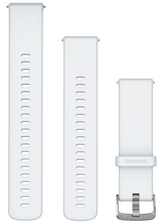 Garmin Venu 3 valkoinen silikoniranneke 010-13256-20 22 mm