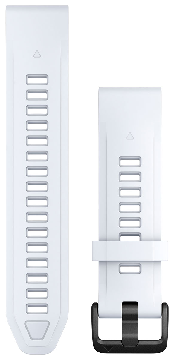 Garmin QuickFit 20 mm silikoniranneke vaaleanharmaa 010-13391-01