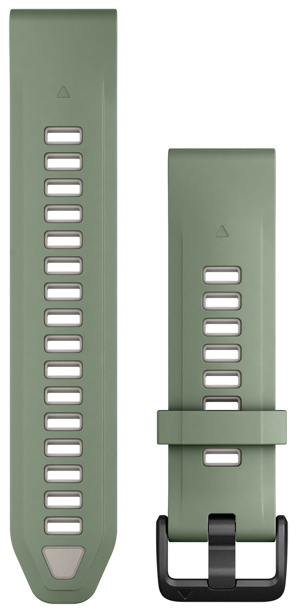 Garmin QuickFit 20 mm silikoniranneke pajunvihreä 010-13391-02
