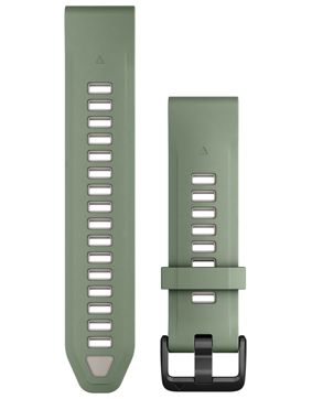 Garmin QuickFit 20 mm silikoniranneke pajunvihreä 010-13391-02