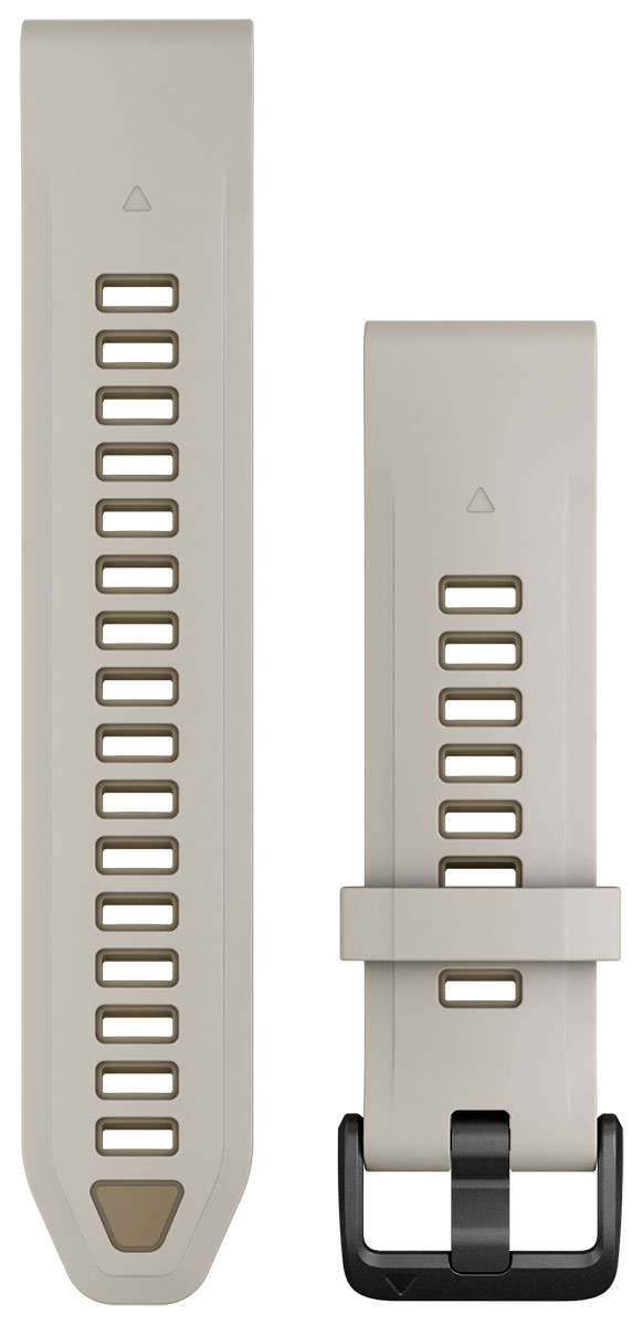 Garmin QuickFit 20 mm silikoniranneke harmaa 010-13391-06