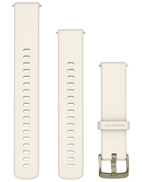 Garmin Venu 4 41mm valkoinen silikoniranneke 18 mm 010-13406-00